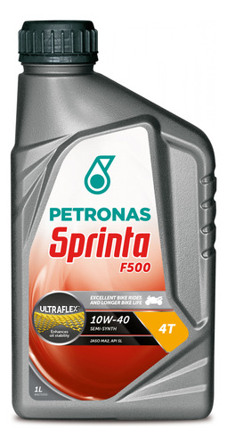 Aceite Moto 4t Sprinta F500e 10w40 Semi Sintetico Ma2/ma 1 L