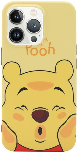 Funda Para iPhone 13 Pro Max 6.7 Tpu Winnie The Pooh