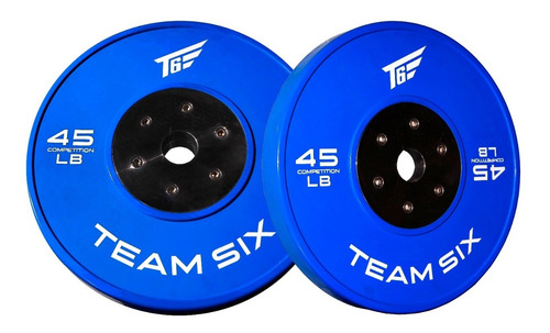 Disco Bumper Olimpico 45 Lbs T6 Gym Crossfit Levantamiento