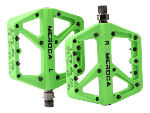 Pedales Para Bicicleta Montaña Bmx De Nailon Antideslizantes