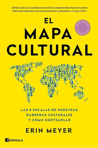 Libro: El Mapa Cultural. Erin Meyer. Ediciones Peninsula