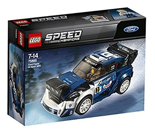 Todobloquelego 75885 Speed Champions Ford Fiesta M-sport Wrc