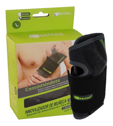 Imagen 6 de 7 de Inmovilizador Muñeca Izquierdo Soporte Inmovilizacion