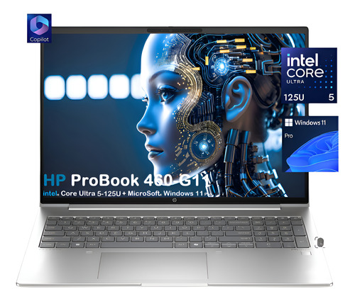 Hp Probook 460-g11 Core Ultra-5 125u 40gb 512gb 16-wuxga W11 Aluminio (Reacondicionado)