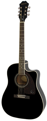 Guitarra Electroacústica EpiPhone Aj220-sce Ebony