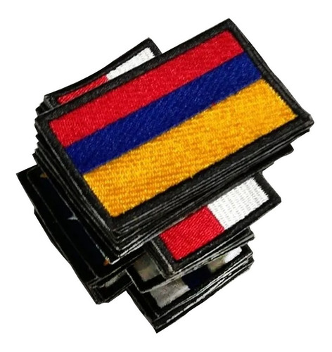 Imagen 1 de 10 de Bandera Colombia 4.5 X 3 Cms.