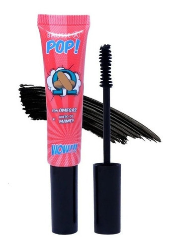 Mascara Para Pestañas Rimel Bausse Pop Pocket Hueso De Mamey Color Omegas