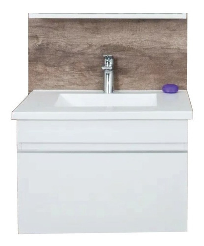 Vanitory Colgante 60 Blanco Laqueado Calidad