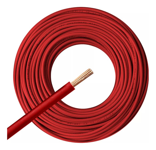 Cable Unipolar Kalop Normalizado 2.5mm X25m Rojo Cat 5