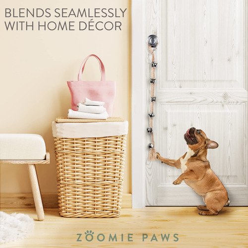 Campainhas Penduradas Para Treinar O Penico Zoomie Paws