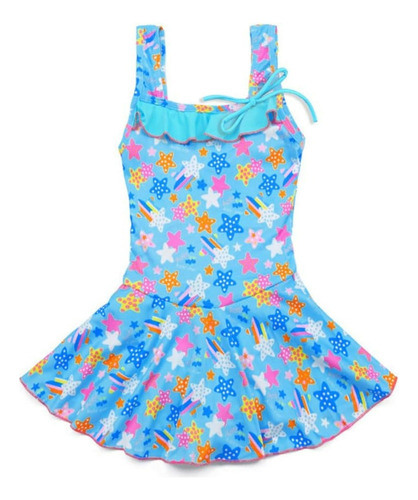 Traje De Baño Infantil Lindo De Una Pieza Para Niños