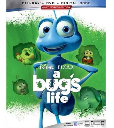 Blu-ray + Dvd A Bug´s Life / Bichos
