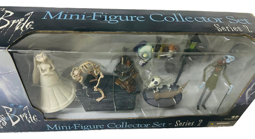 Corpse Bride Set. Mini Figura De Coleccionista Tim Burton's