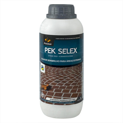 Dupla Proteção Com Pek Selex 1 Litro Resina E Seladora Em Um Cor Incolor