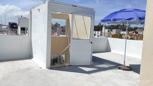 Imagen 17 de 18 de Casa Nueva De Miraflores Ocotlan Tlaxcala Cuatro Recamaras Y Roff Garden Est. 4 Coches Una Recamara Master En Planta Baja Y Tres En Planta Alta La Recamara Principal Con Baño Y Terraza