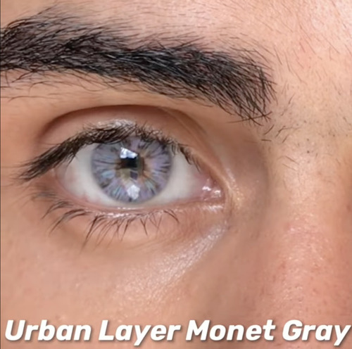 Imagen 3 de 8 de Urban Layer - Monet Gray Lentes De Contacto
