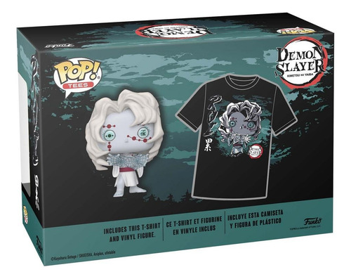 Funko Pop Tees Demon Slayer 1307 Set Incluye Una Camiseta