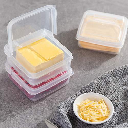Recipiente De Almacenamiento De Lonchas De Queso Multiusos,