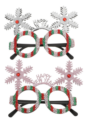 Ropa Infantil, Decoración De Año Nuevo, Gafas De Navidad, 2