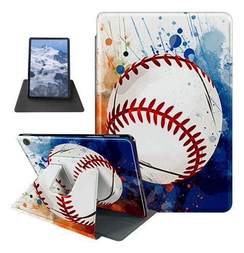 Funda Protectora Diseño Beisbol Para Tablet Kindle Fire Hd