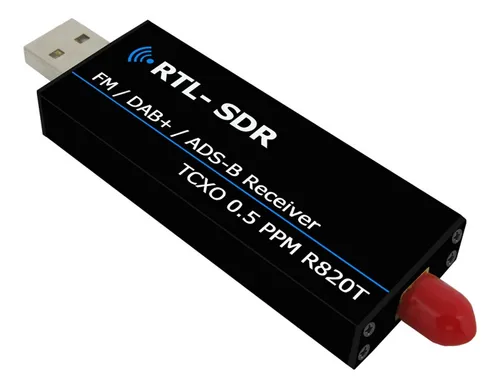Rtl Sdr Receptor R820t2 Usb Rtl-sdr Dongle Con 0.5ppm Tcxo S