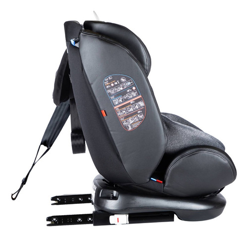 Imagen 2 de 9 de Silla De Bebé Para Carro Isofix Infanti I-giro 360° Gris