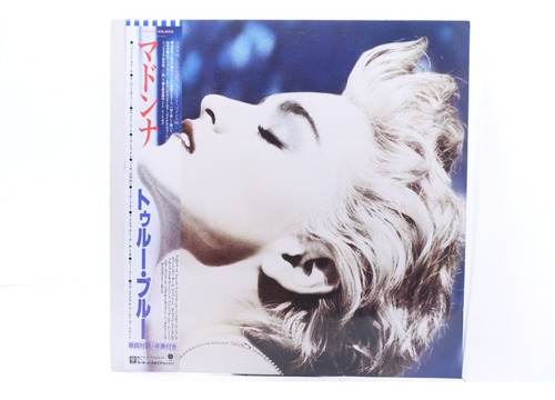 Vinilo Madonna  True Blue  1986 (ed. Japonesa, Obi)