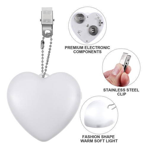 Bolso De Mano Con Lámpara En Forma De Corazón, Luz Nocturna,
