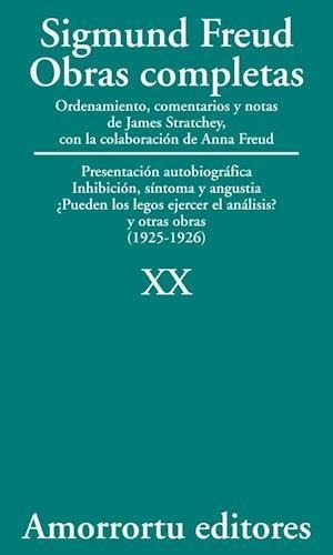 Sigmund Freud - Obras Completas Xx (20) - Amorrortu