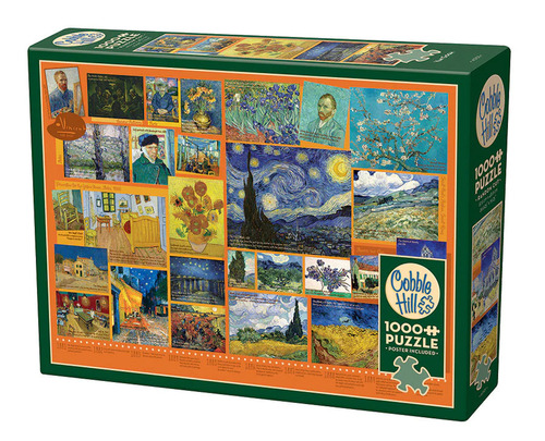 Rompecabezas Van Gogh 1000 Pz Cobble Hill Noche Estrellada