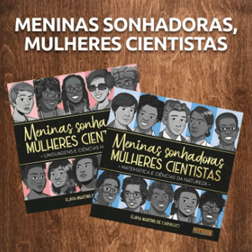 Box   Meninas Sonhadoras, Mulheres Cientistas: Box   Meninas Sonhadoras, Mulheres Cientistas, De Martins De Carvalho, Flavia. Editora Mostarda, Capa Mole Em Português