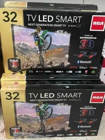 Imagen 3 de 5 de Smart Tv Televisor 32 Pulgadas Hd Rca Android Garantía Wifi