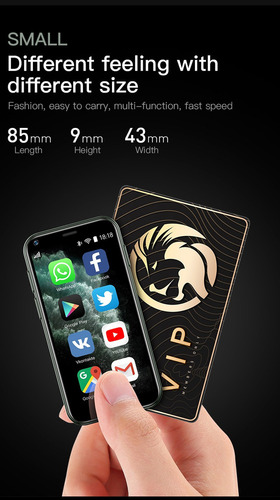 Super Mini Smartphone, Teléfono Móvil Android Soyes Xs11 Dua