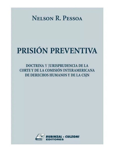 Prisión Preventiva - Pessoa