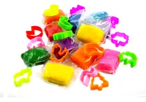 Comprar Combo X40 Masa Para Modelar 30gr + Cortantes X40 Plastilina