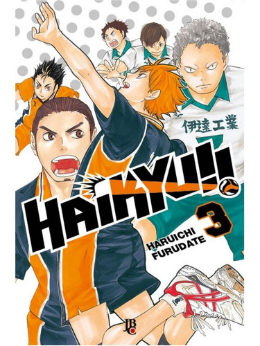 Mangá Haikyu! Volume 03° Big Lacrado Jbc