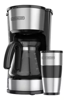 Cafetera Black + Decker 5 Tz Filtro Permanente Jarra + Vaso