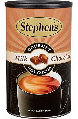 De Stephen Gourmet Cacao Caliente, Chocolate Con Leche - 4 L