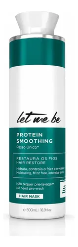 Escova progressiva Let Me Protein Smoothing de 500mL 500g
