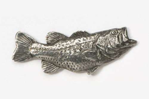 Pin Pewter Lobina Largemouth Bass Gg Harris Wildlife # 142