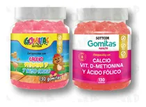 Comprar Pack 2 Gomitas Calcio Niños 130und + Calcio Adultos 130 Und