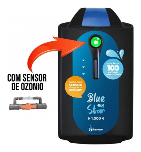 Sistema Tratamento Ozônio Blue Star 1.000 Até 25 Mil Litros