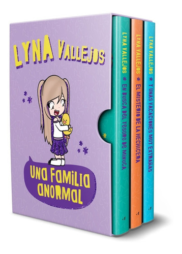 Imagen 1 de 6 de Libro Pack Una Familia Anormal (3 Libros) -  Lyna Vallejos