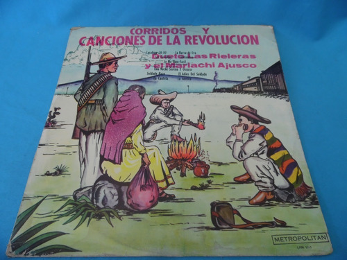 Corridos Y Canciones De La Revolucion Acetato Vinil Lp