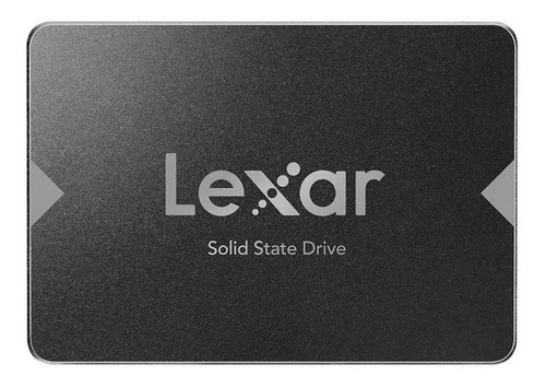 SSD Lexar Ns100 de 128 GB, 2,5 pulgadas, Sata Iii, 6 Gb/s, color gris oscuro