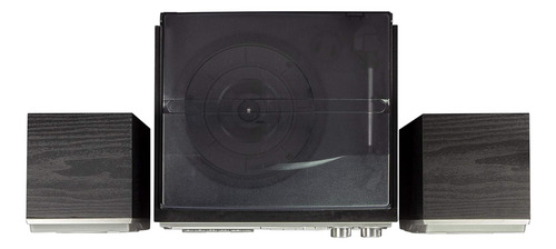 Crosley Cr7014a-bk Eclipse Tirntable De 3 Velocidades Con De