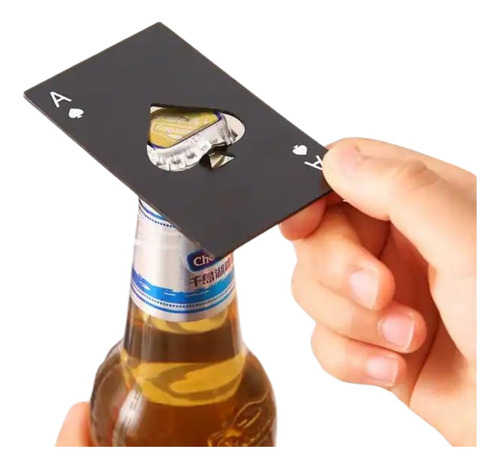 Abridor De Cerveza Billetera - Destapador Botella Poker