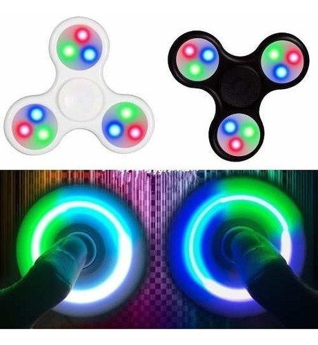 Spinner Luz Luces Led Fidget Spinner Por Mayor Y Menor