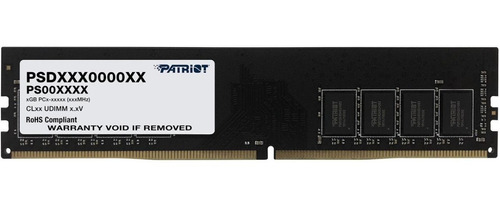 Memoria Ram Ddr4 8gb 3200mhz Patriot Signature Megasoft