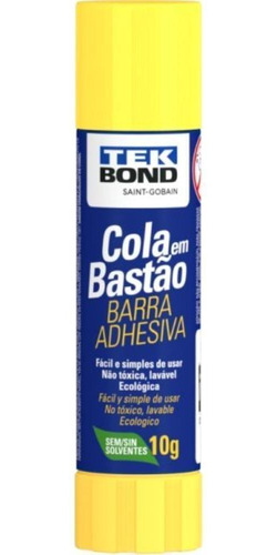 Cola Em Bastao 10g Shrink Tekbond Pct.c/12